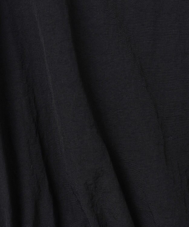 uncrave ライトプルーフナイロン ドロストワンピース ブラック