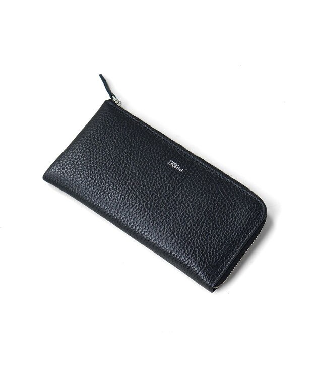 FOLNA RD アドリアレザー スマートLファスナー長財布 ブラック