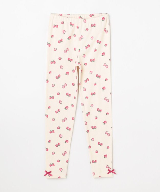 ANY KIDS 【Strawberry Collection】いちごレギンス エクリュ