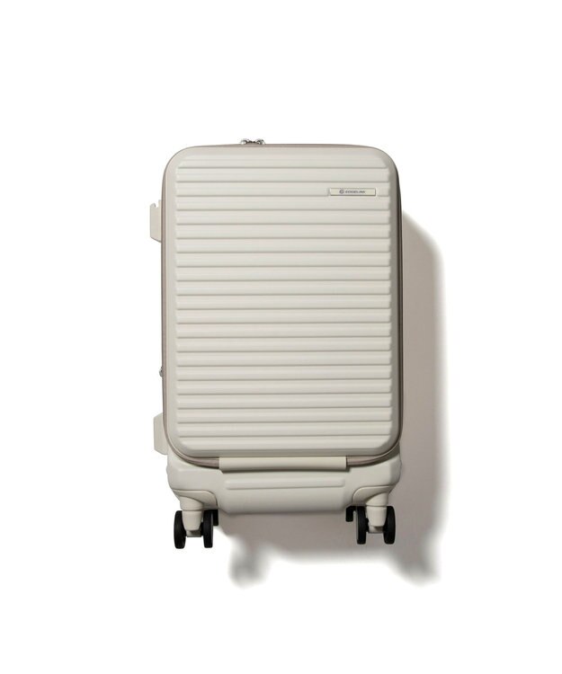 ACE BAGS & LUGGAGE EDGELINK CRUZBOX スーツケース 機内持込 フロントオープン 32/39L エキスパンド機能 05805 エッジリンク アイボリー
