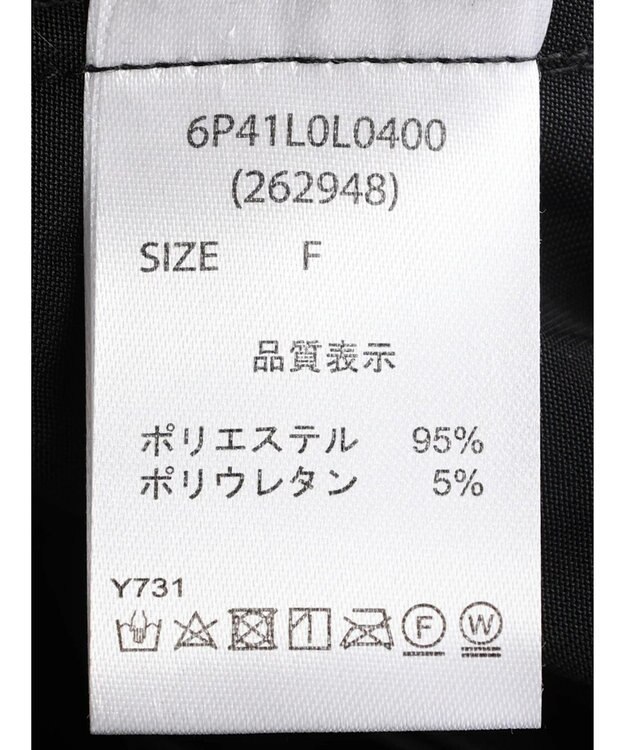 Green Parks ・ＥＬＥＮＣＡＲＥ　ＤＵＥ　メタリックプリーツスカート Black