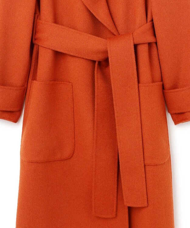 JOSEPH ダブルフェイスカシミヤ　ダブルブレステッドコート Cinnamon