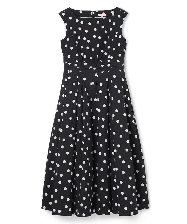TOCCA 【再入荷！sweet掲載】【洗える・消臭】POLKA RAIN ドット柄ドレス ブラック系5