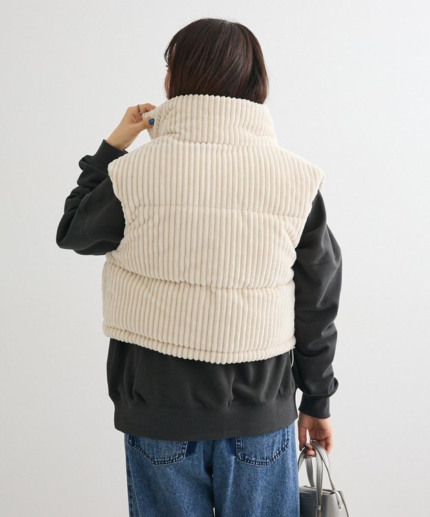 Green Parks ・ｓｗｉｎｇ　ｂｙ　ワイドコールベスト Off White