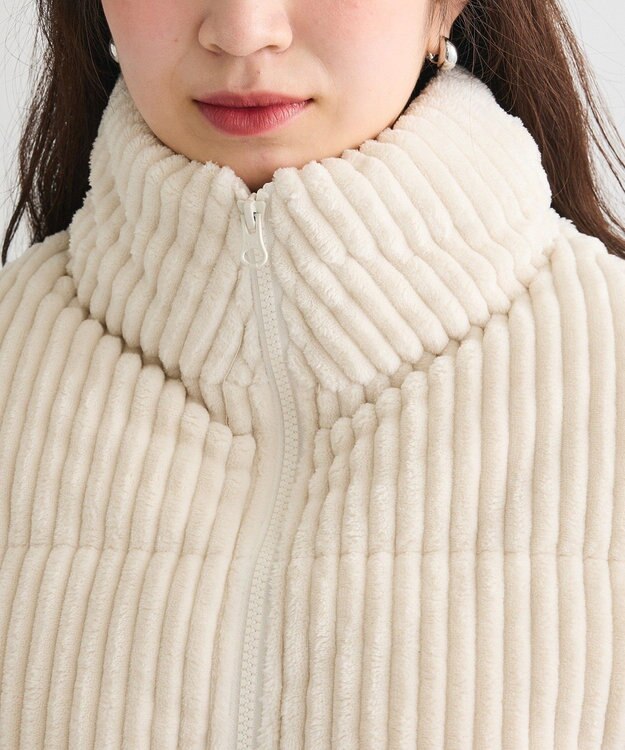 Green Parks ・ｓｗｉｎｇ　ｂｙ　ワイドコールベスト Off White