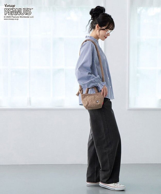 ROOTOTE 8449【スヌーピー】IP.ベビールー.キルト.ピーナッツ-0N 04：ベージュ