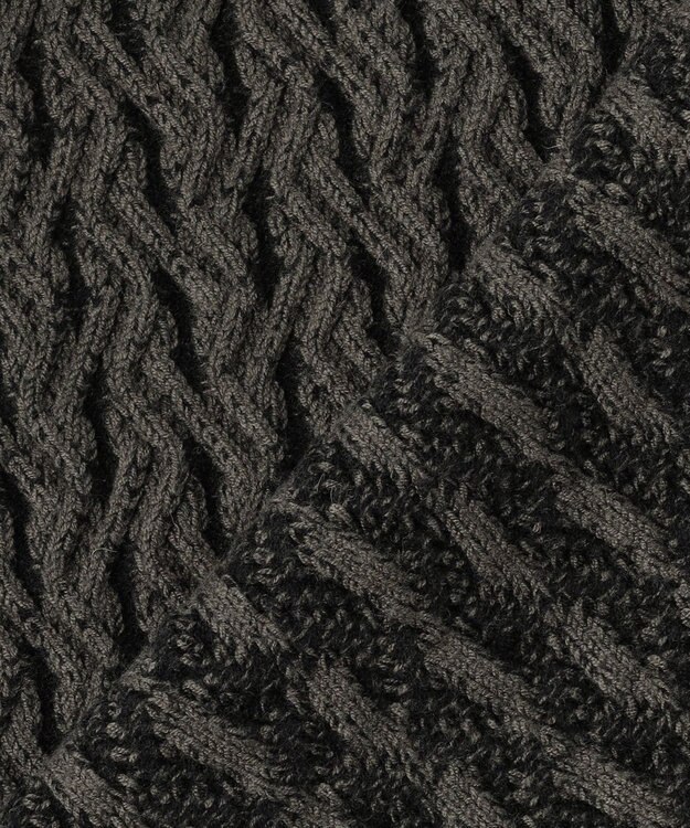 JOSEPH HOMME 【新柄】モロッカンクリスタル　クルーネックニット ダークグリーン系