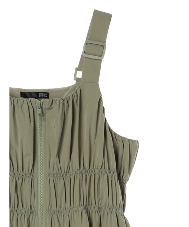 Green Parks ・ＳＵＧＡＲ　ＳＰＯＯＮ　シャーリングジャンスカ Light Khaki