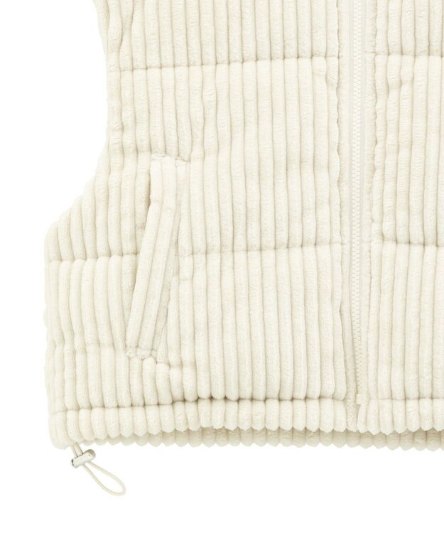 Green Parks ・ｓｗｉｎｇ　ｂｙ　ワイドコールベスト Off White