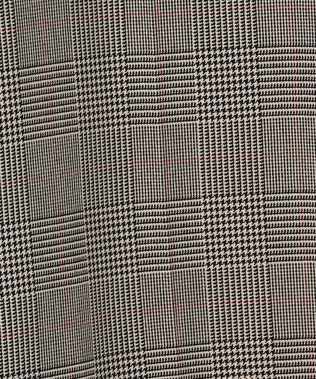 UNFILO 【ウエストゴム/14サイズ展開】beauty warm pants ワイド グレンチェック