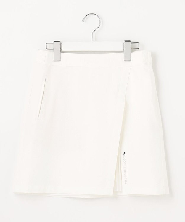 23区GOLF 【WOMEN】ハイパワーストレッチ シフォンコンビ スカート ホワイト系