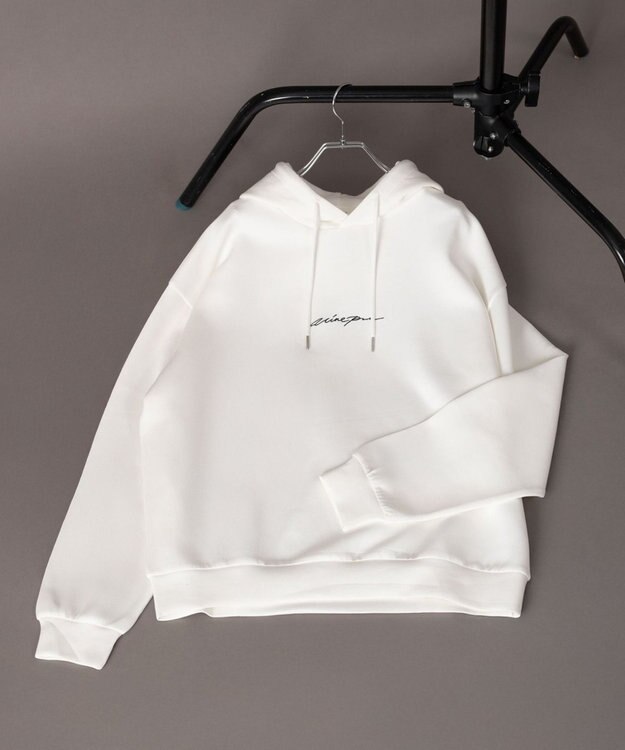 WEGO 【ユニセックス着用ITEM】ワンポイントプルパーカー ホワイト