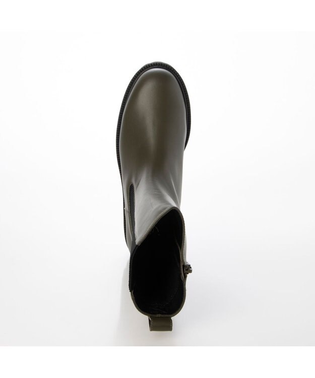 ing <ing>タンクソールサイドゴアブーツ カーキ