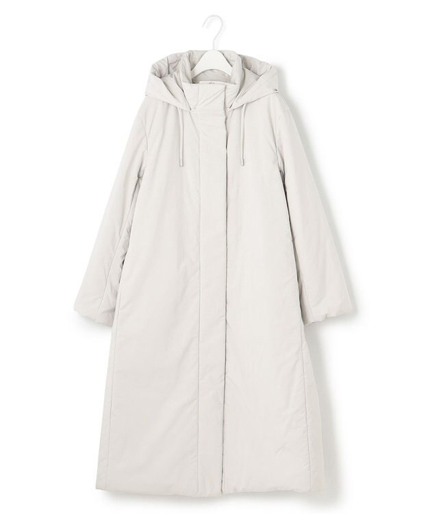 ICB L パディングロングコート トープ系