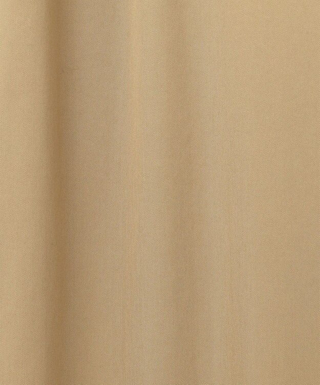 自由区 L 【カタログ掲載・接触冷感・UVカット・洗える】デニムライクボトムフレアワイド パンツ ベージュ