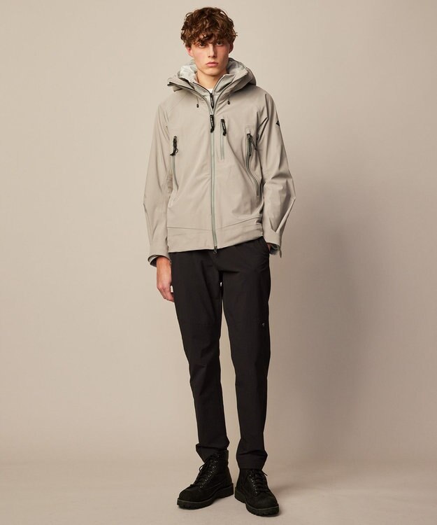 JOSEPH ABBOUD MOUNTAIN 【2WAYストレッチ/撥水】コーデュラ２ＷＡＹストレッチ クライミング パンツ ブラック系