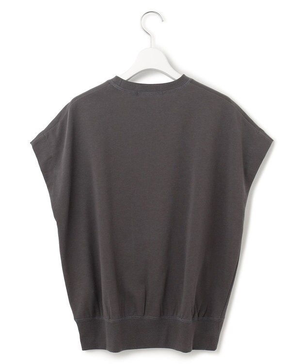 23区 L 【SLOW/洗える】コンパクトインレー フレンチスリーブ カットソー グレー系