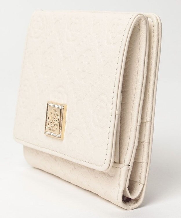 CLATHAS フリーズ BOX二つ折り財布 オフホワイト