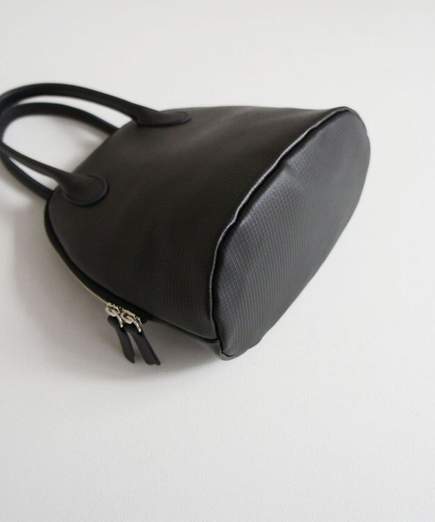 TIDEWAY MOSS グリッド ボストンバッグ S ブラック