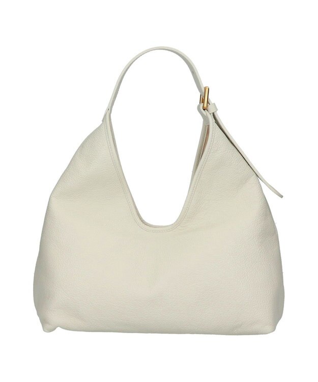 INTER-CHAUSSURES 【CHRISTIAN VILLA】ソフトルックストートバッグ オフホワイト