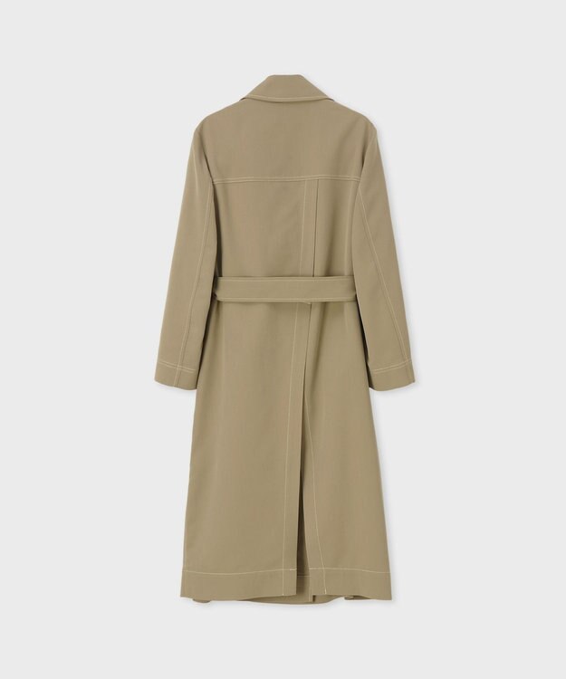 Paul Smith スリット トレンチコート カーキ