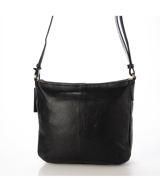 UNBILLION アトランタ ATLANTA / 牛革縦ファスナーショルダー ブラック