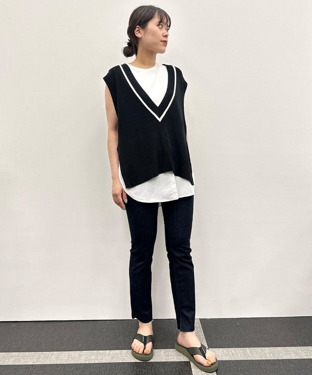 UNFILO レイヤードインナー ホワイト