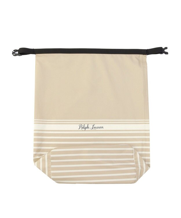 MOONBAT POLO RALPH LAUREN レインバッグ ボーダー ベージュ