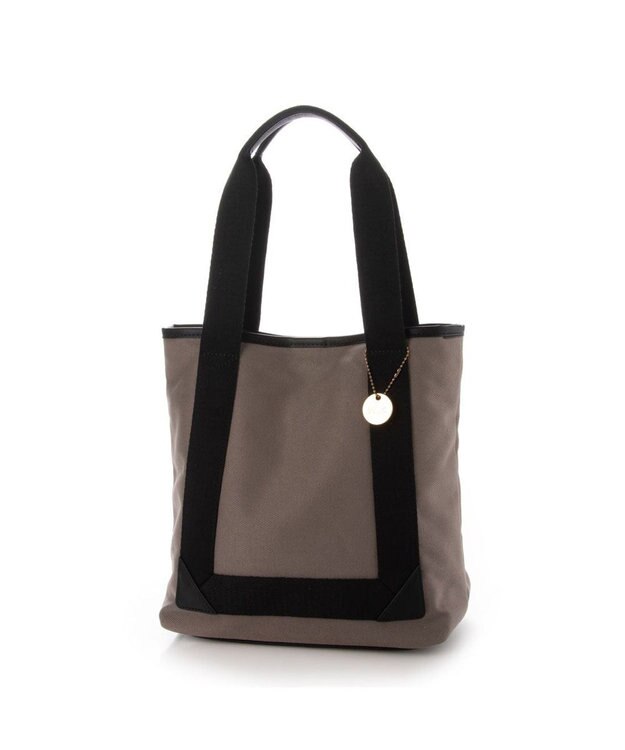 UNBILLION cachecache メッシュエコバッグ付きキャンバステープトート グレー