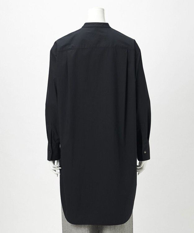 23区 【GOLD LABEL】コットンニドム ピンタックブラウス ブラック系