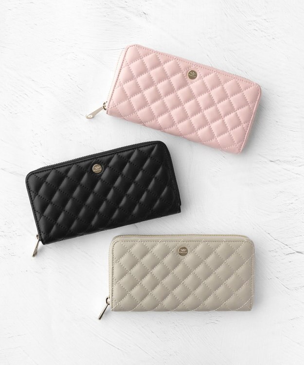 TOCCA TRACE PAVE LONG WALLET 長財布 ブラック系