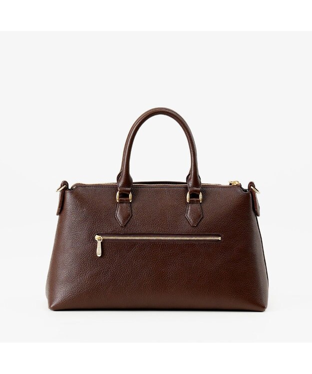 IBIZA アクセソリオ　牛革　2WAYバッグ 濃茶