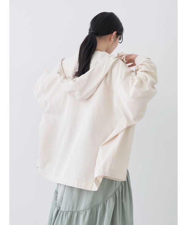 earth music&ecology スポーティーブルゾン Cream