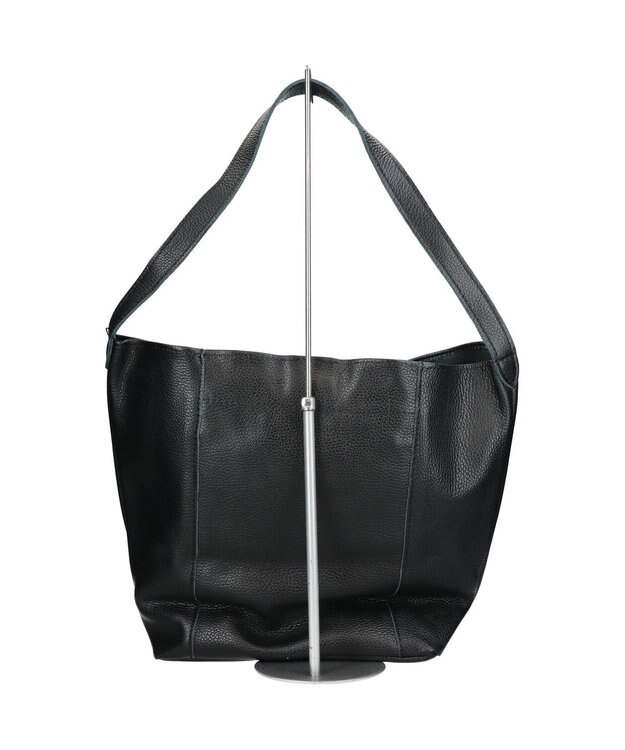 INTER-CHAUSSURES 【ANDREA CARDONE】レザートートバッグ ブラック