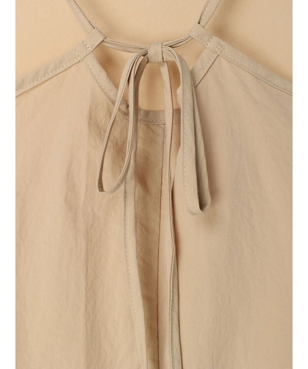 earth music&ecology ティアードキャミワンピース Beige