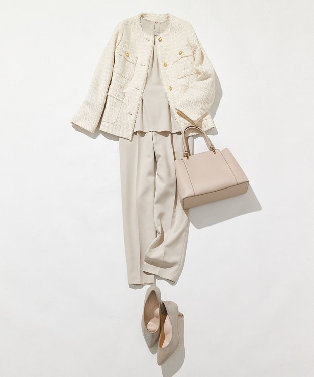 ANY SIS 【23.0cm~24.0cm】シャイニーレディライク パンプス シャンパン