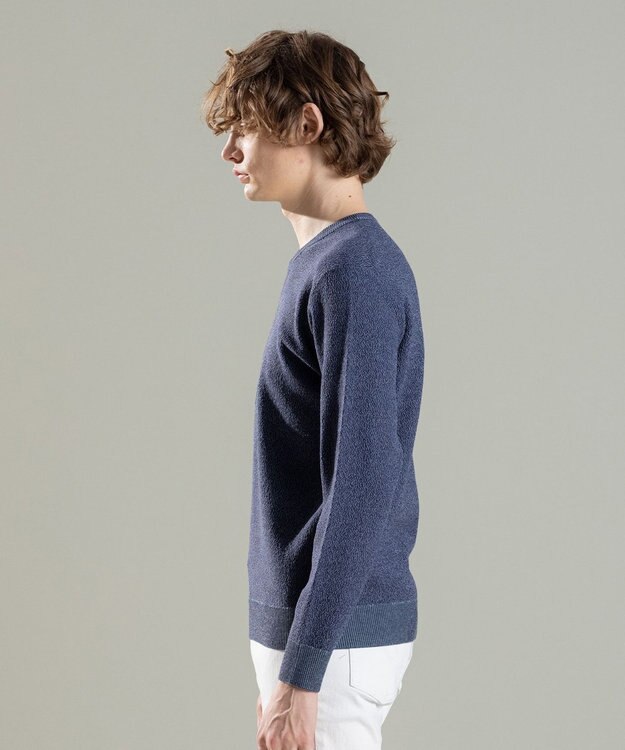JOSEPH HOMME ライトアムンゼン　Ｖネックニット ネイビー系