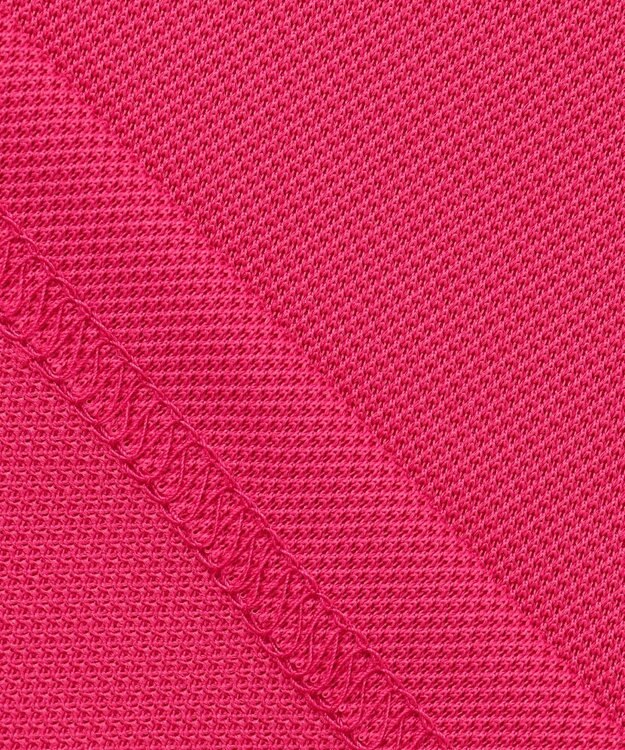 23区GOLF 【WOMEN】エイトロックカノコ カラーポロシャツ ピンク系