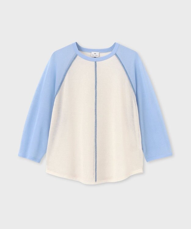 Paul Smith ラグラン シアー ニット オフホワイト