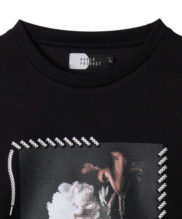 WEGO シートプリントプルオーバー ブラック