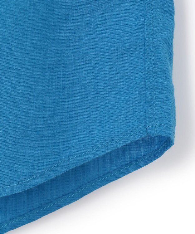 JOSEPH HOMME リネンストレッチブロード　長袖ＢＡＮＤ ターコイズブルー系