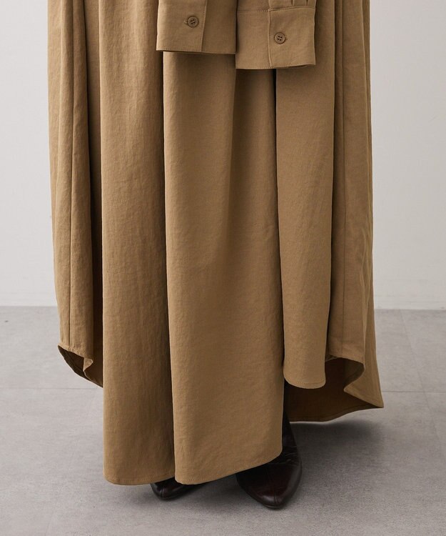 Green Parks ・ＥＬＥＮＣＡＲＥ　ＤＵＥ　袖付デザインスカート Beige