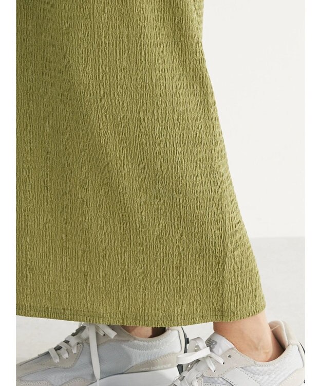 Green Parks カットＪＱＩラインスカート Green