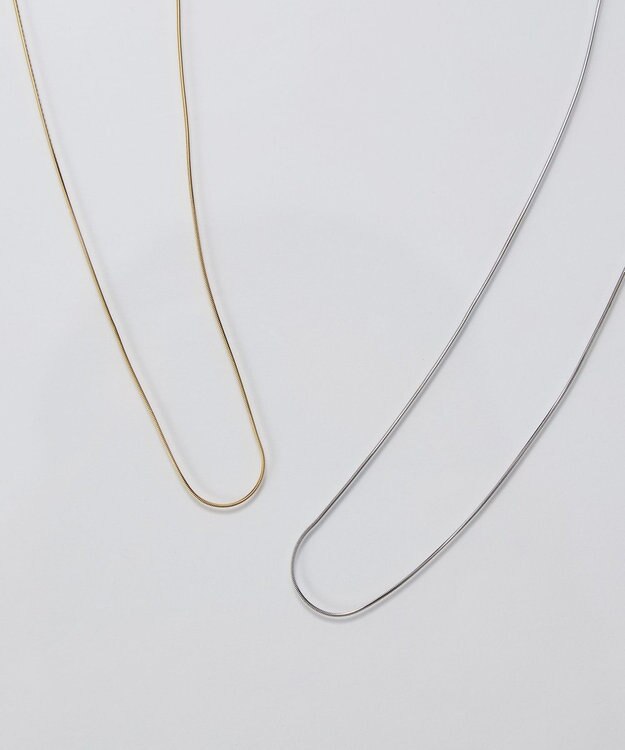 Phoebe 【金属アレルギー対応】ミニマルコンパクトチェーンネックレス/サージカルステンレス ゴールド ゴールド