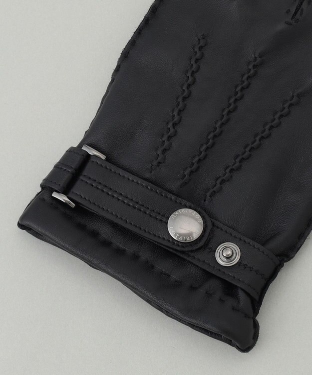 GOTAIRIKU 【スマホ対応】シープレザーグローブ ブラック系