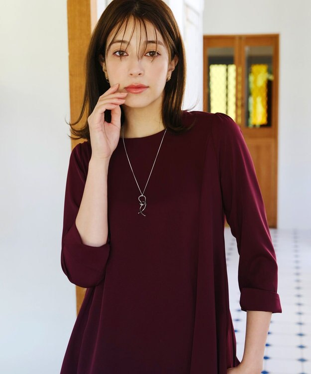 Tiaclasse 【安田美沙子さん着用】ノベルツイストネックレス シルバー