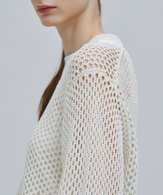 BEIGE， GASPARD / メッシュニット Ecru