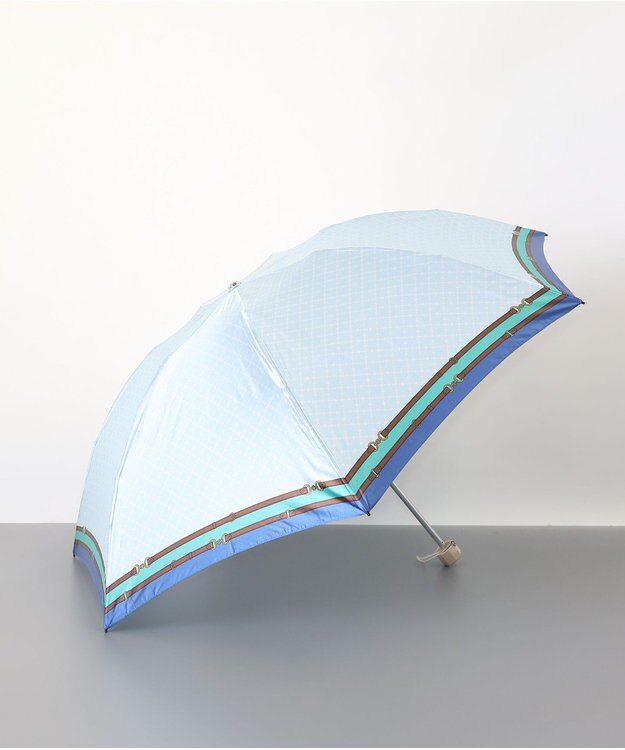 AURORA PINKY & DIANNE（ピンキー＆ダイアン） ミニ傘（折りたたみ傘） ブルー