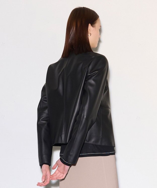 JOSEPH スムースレザー　ジャケット Black