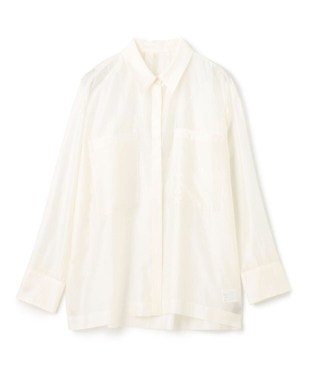 UNFILO シアーオーバーシャツ オフ